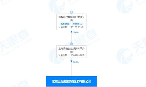 螞蟻集團關聯(lián)公司注冊資本增至1.1億,增幅達1000